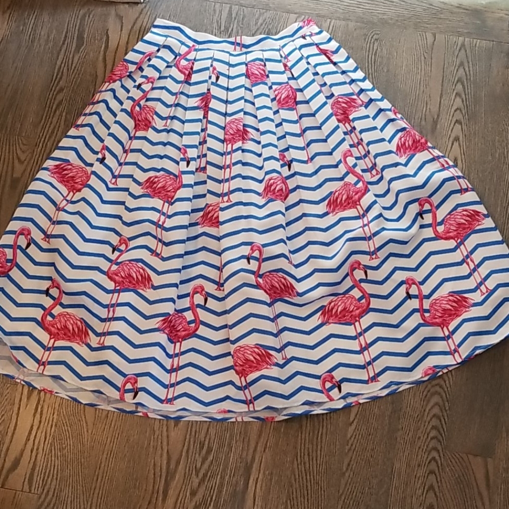 Chicwish flamingo skirt